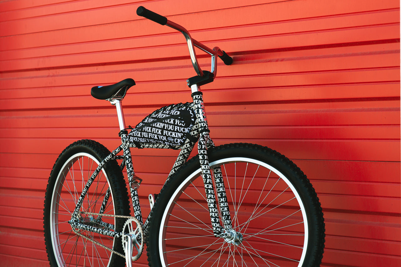 State Bicycle Co. x RIPNDIP - Klunker + Bag Combo - "FU" Edition (27.5")