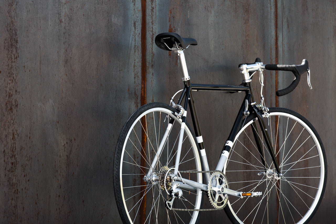 4130 Road - Black & Metallic - (8-Speed) - Cycleson