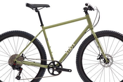 4130 All-Road - Flat Bar - Matte Olive (650b / 700c) - Cycleson